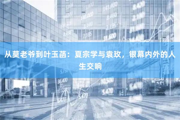 从莫老爷到叶玉菡：夏宗学与袁玫，银幕内外的人生交响